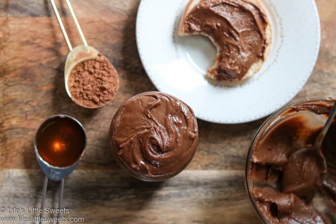Chocolate Peanut Butter with ingredients