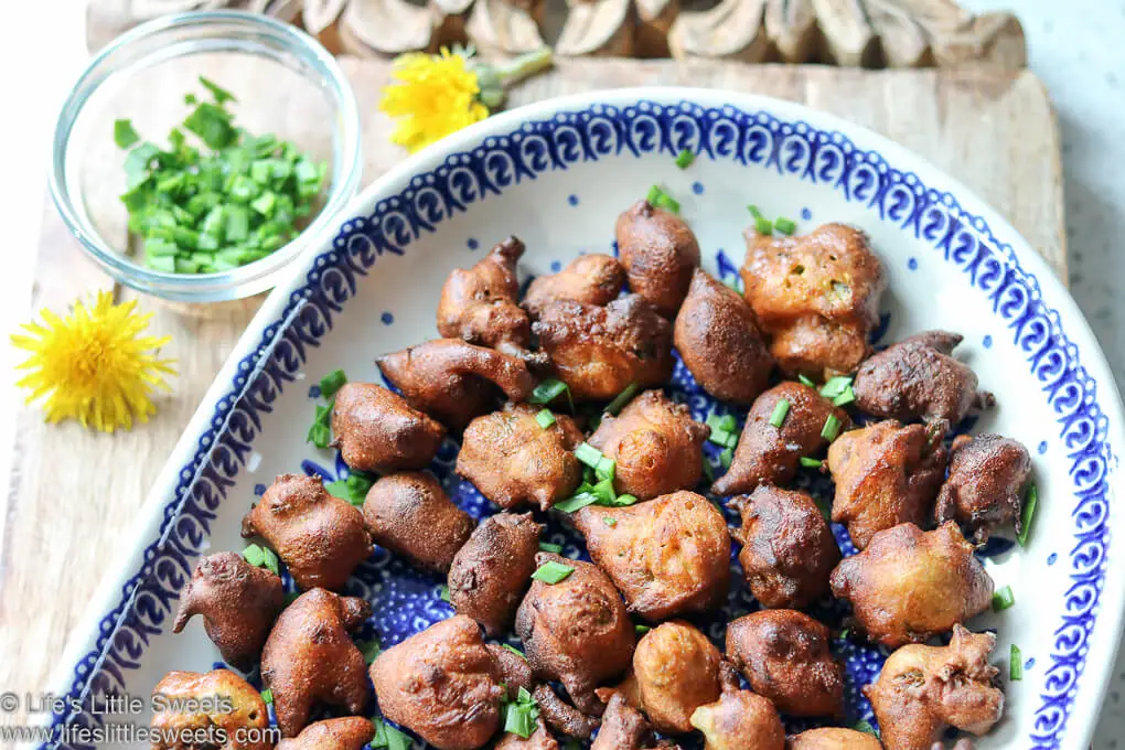 Dandelion Fritters