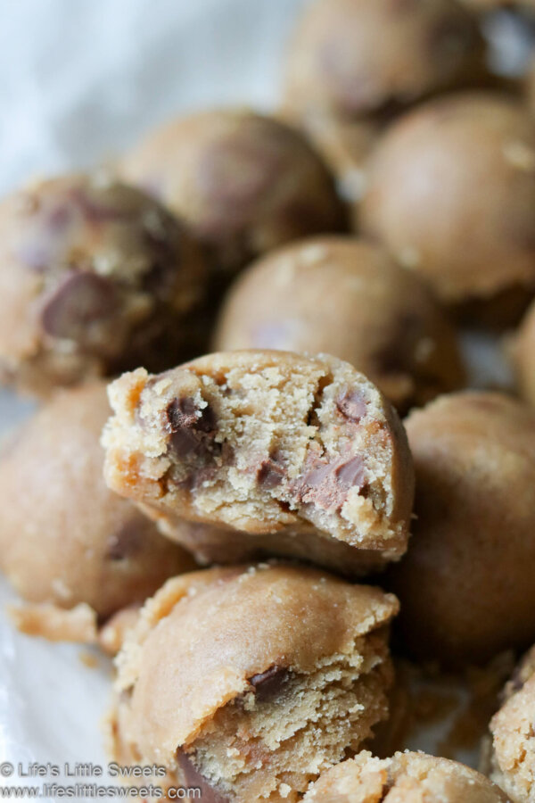 Edible Cookie Dough (No Raw Eggs, No Raw Flour!) Life's Little Sweets