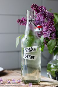 Lilac Flower Simple Syrup