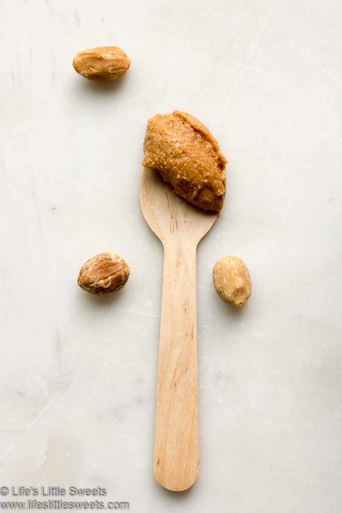 Peanut Butter on a wooden spoon