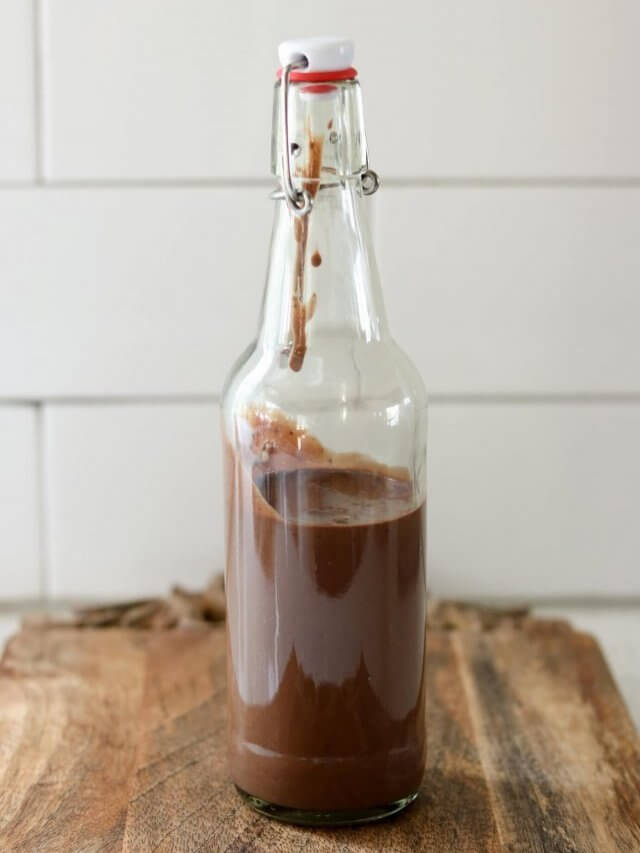 2-Ingredient Chocolate Sauce Syrup Story