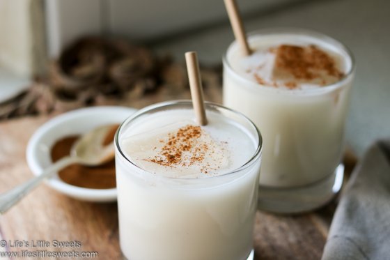 Horchata (Rice or Coconut-Based Iced Drink, Sweet) - Life's Little Sweets