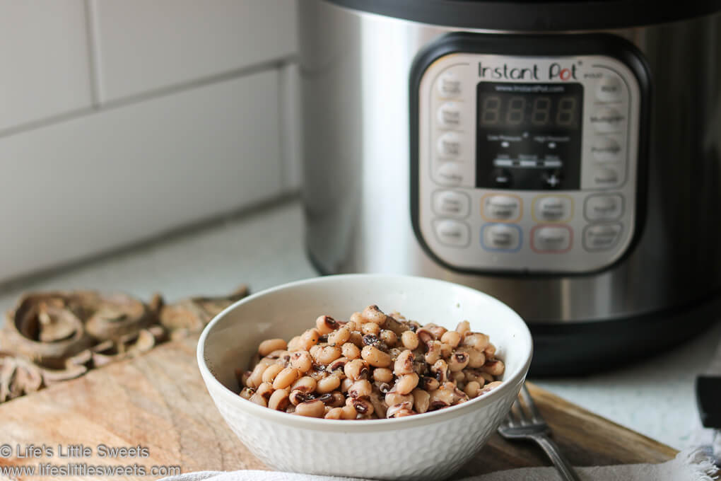 Instant Pot Black Eyed Peas Recipe