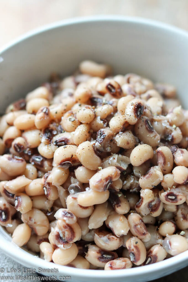 Instant Pot Black Eyed Peas (Pressure Cooker) Life's Little Sweets
