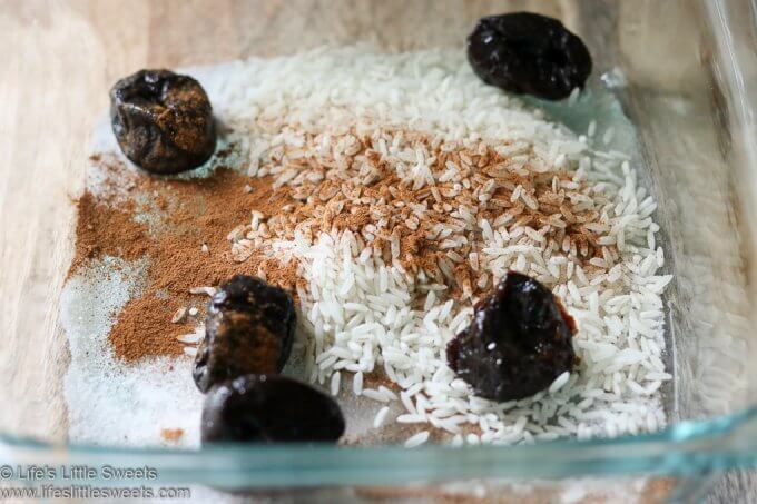 Rice Pudding Recipe ingredients