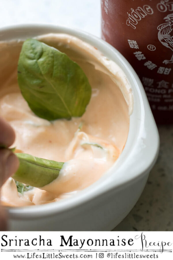 Sriracha Mayonnaise (2Ingredient, Topping, Sauce, Spread, Recipe