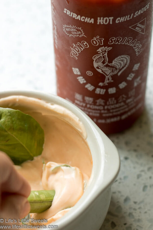 Sriracha Mayonnaise (2Ingredient, Topping, Sauce, Spread, Recipe