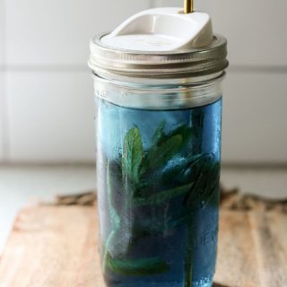 Blue Butterfly Pea Flower Mint Water