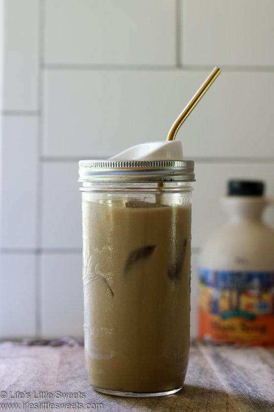 Maple Syrup Iced Coffee (Cold, Drink, Sweet) - Life's Little Sweets