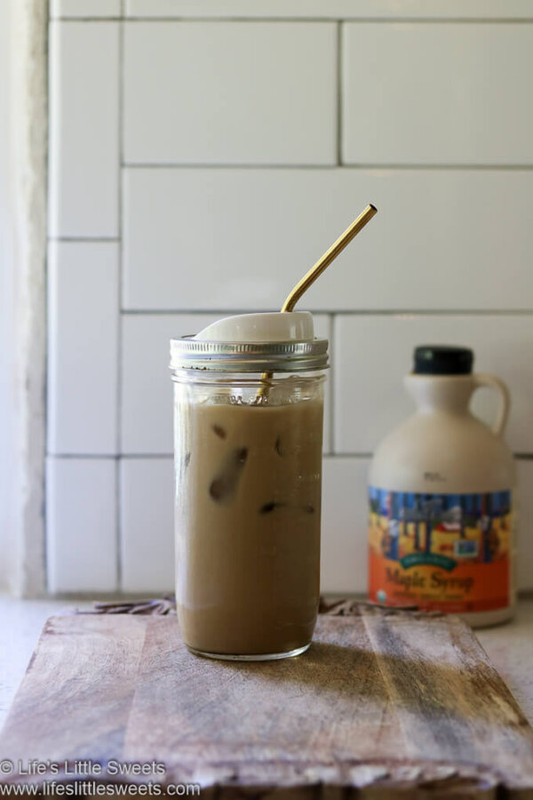 Maple Syrup Iced Coffee (Cold, Drink, Sweet) Life's Little Sweets