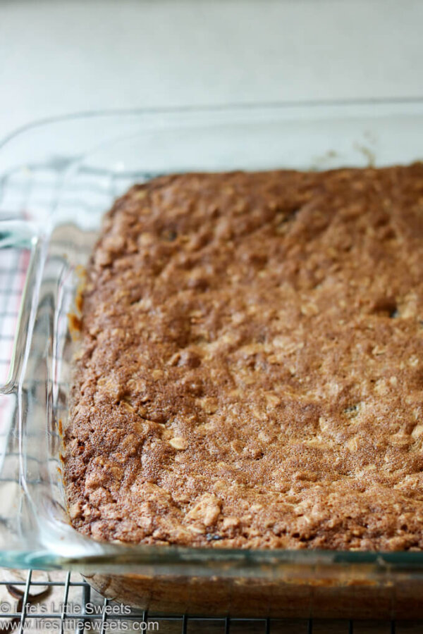 Oatmeal Raisin Cookie Bars (Dessert, Snack) Life's Little Sweets