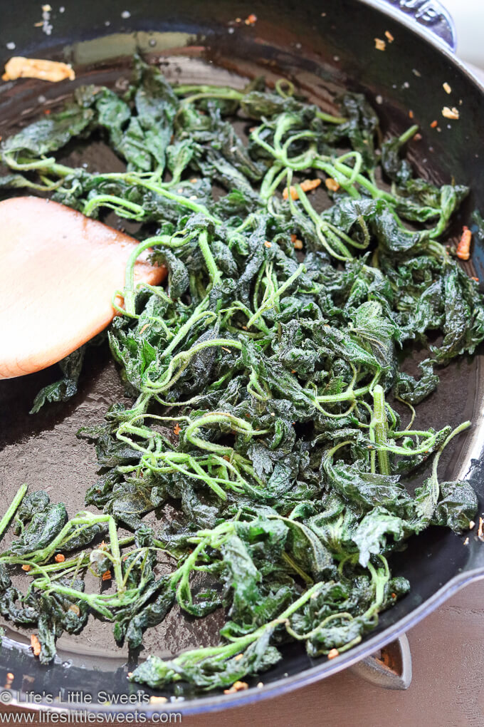 Sautéed Stinging Nettles