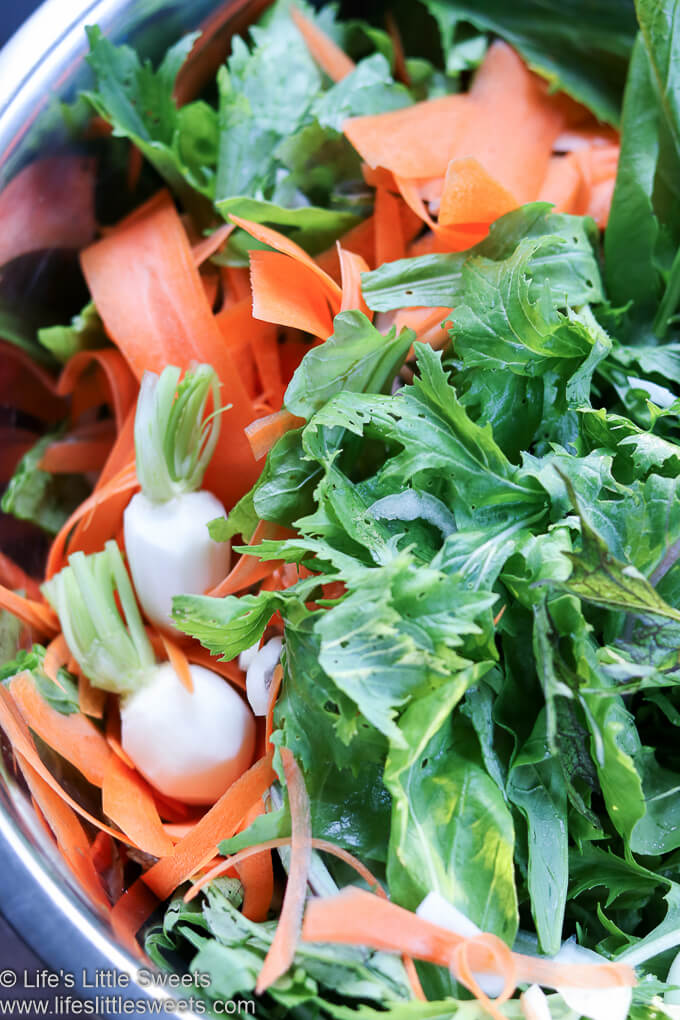 Spicy Greens Salad