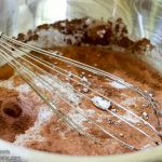 ingredients to mix French Toast batter with a whisk