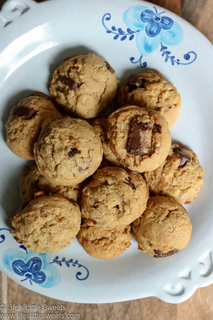 overhead view of cookies