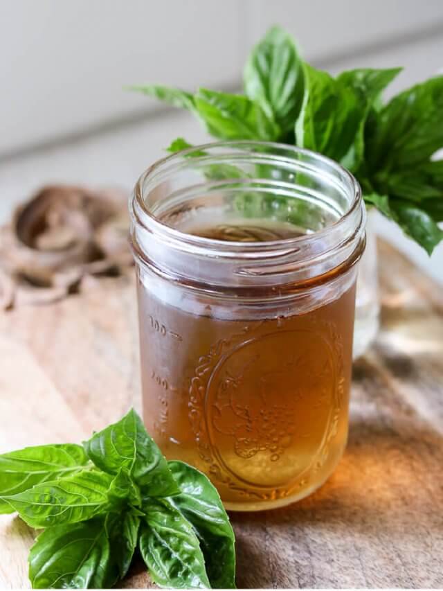 Basil Simple Syrup Story