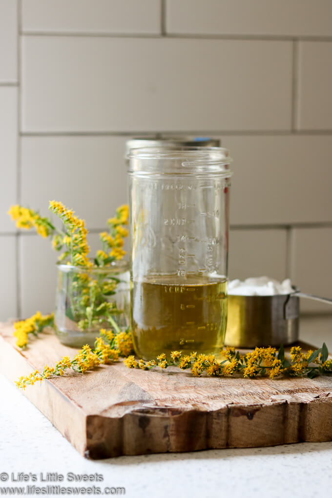 Goldenrod Simple Syrup 