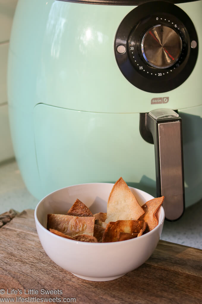 (How To Make) Air Fryer Tortilla Chips - Life's Little Sweets