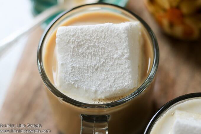 Marshmallow Coffee, marshmallows floating in coffee