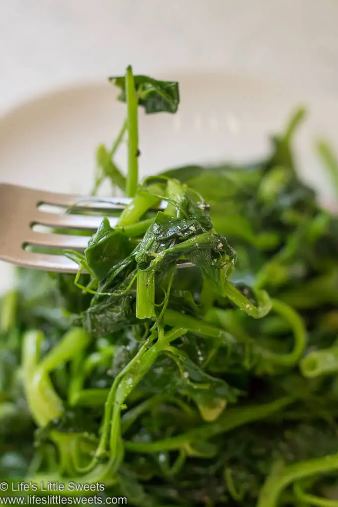 Sautéed Pea Shoots