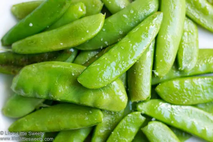 Sautéed Sugar Snap Peas and Snow Peas