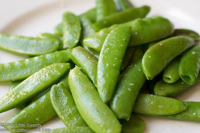 Sautéed Sugar Snap Peas and Snow Peas