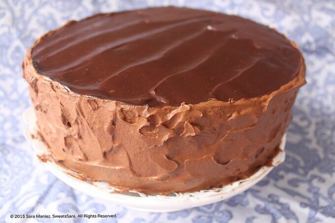 frosted Fondant Felines Chocolate Cake 
