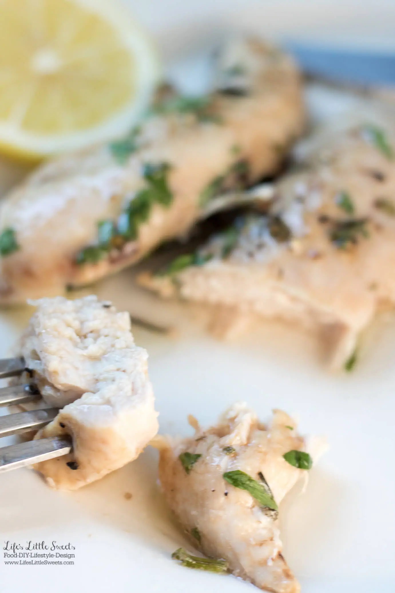 Lemon Herb Baked Chicken Tenders