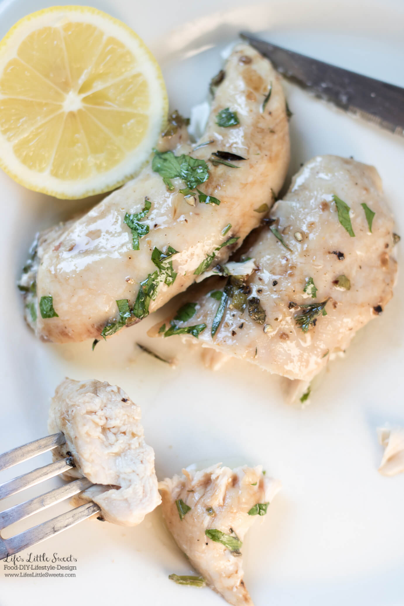 Lemon Herb Baked Chicken Tenders