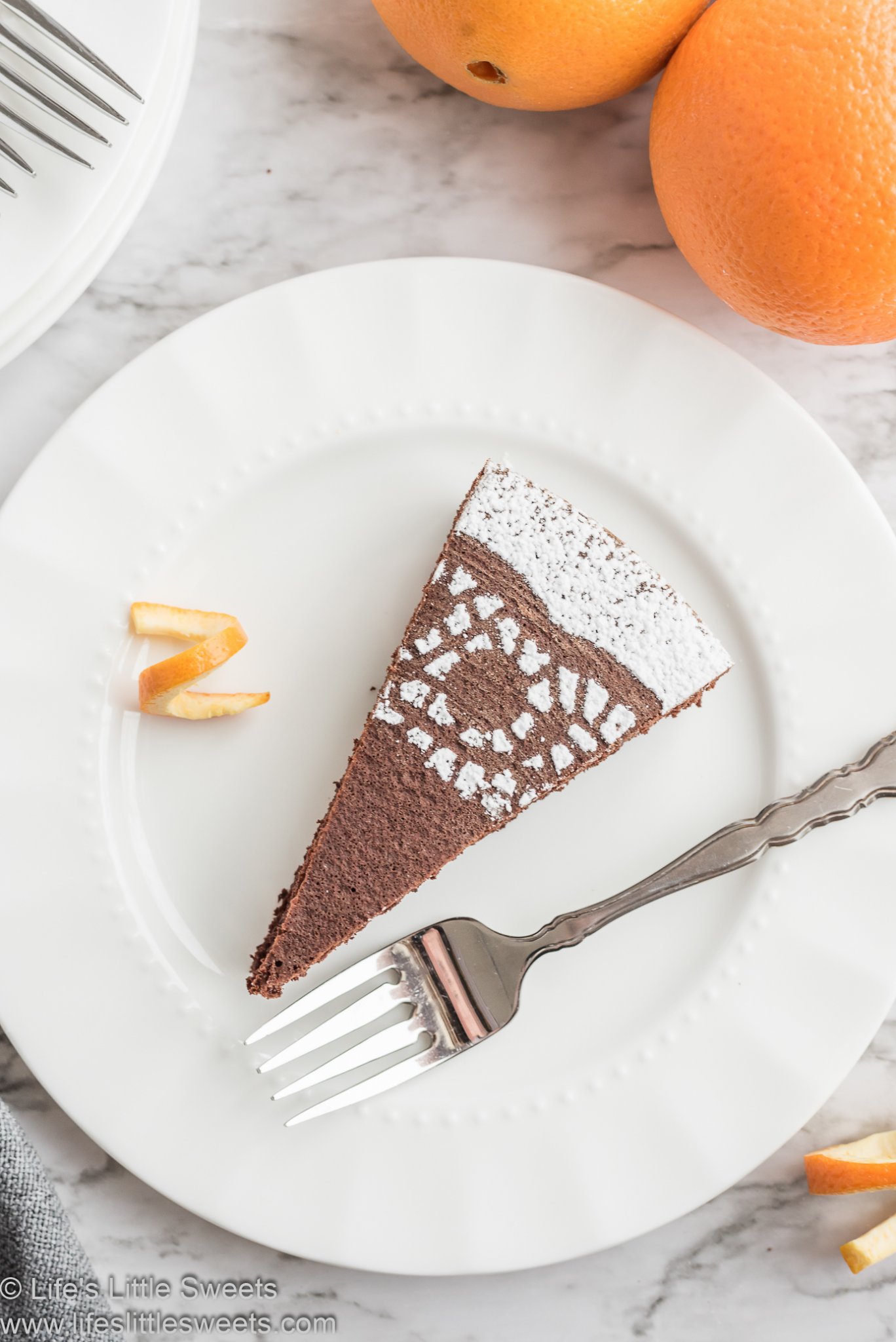 Chocolate Orange Almond Cake (DairyFree) Life's Little Sweets