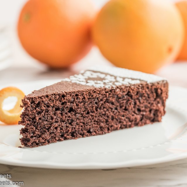 Chocolate Orange Almond Cake (DairyFree) Life's Little Sweets