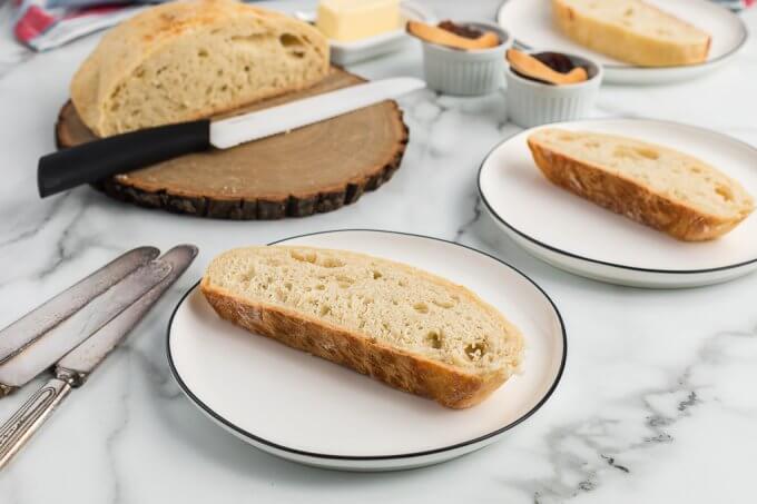 No-Knead Bread (Dutch Oven) with bread