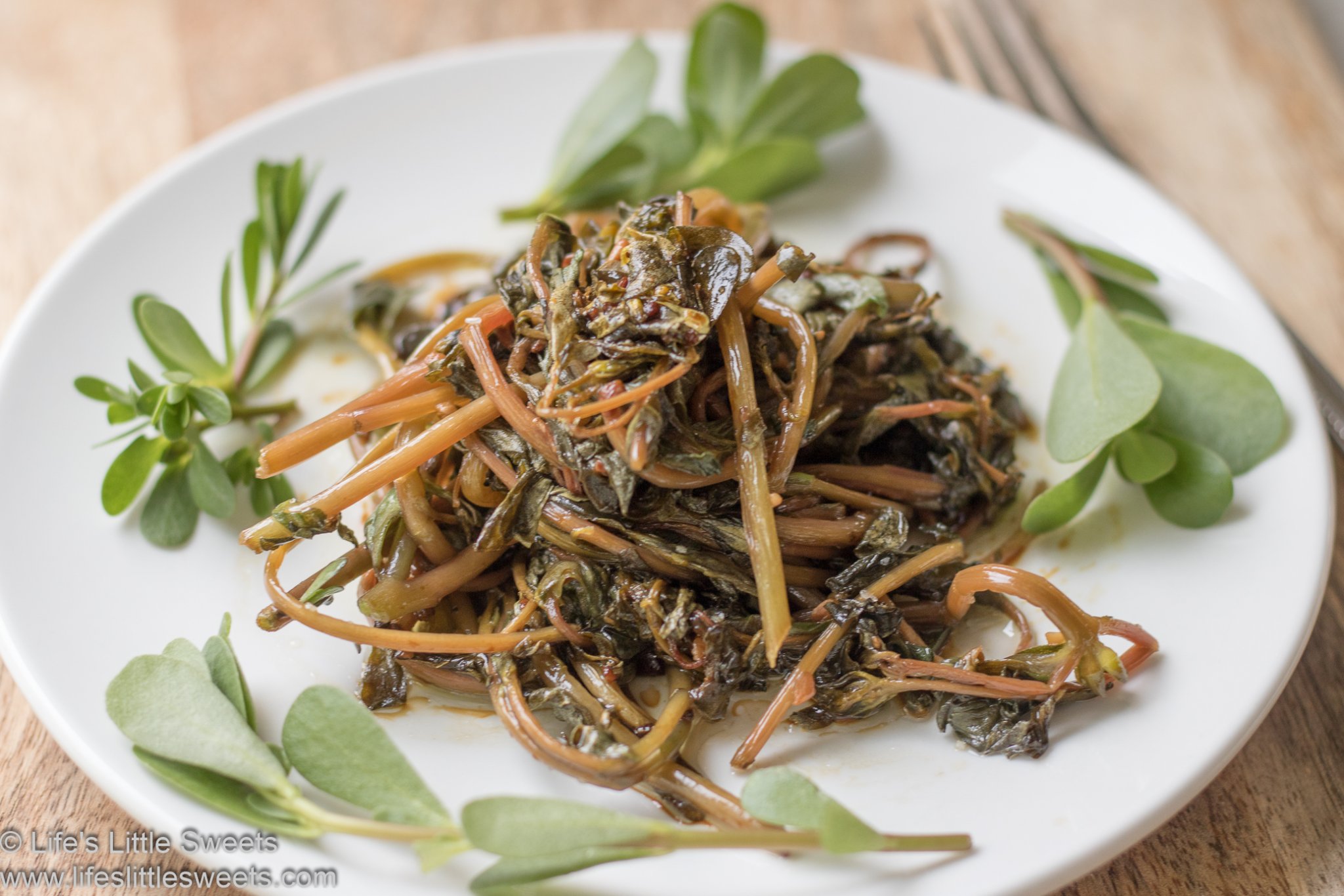 Sautéed Purslane (a Superfood!) Life's Little Sweets