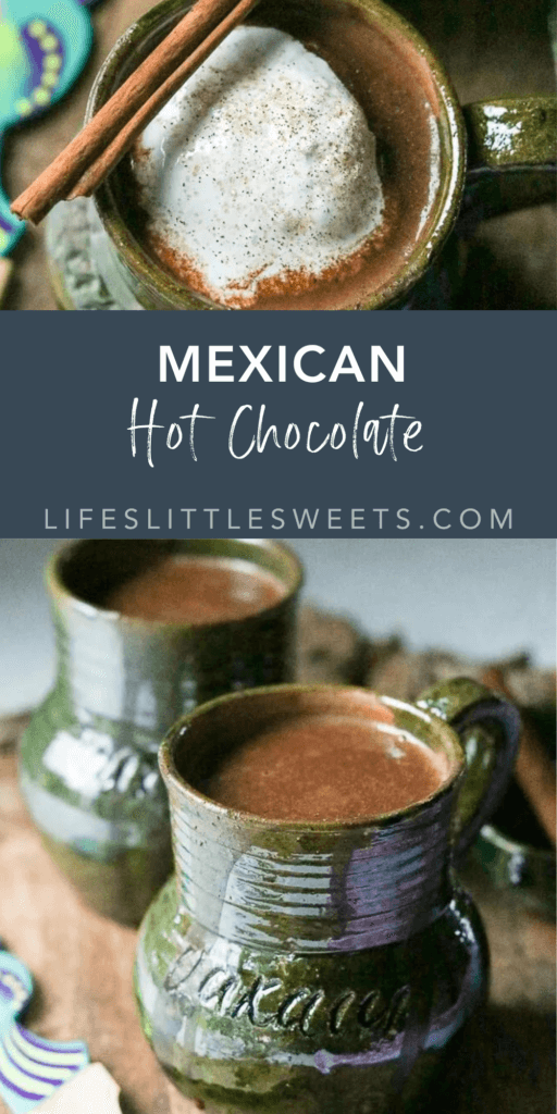 mexican hot chocolate with text overlay