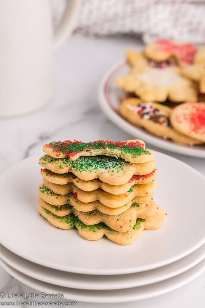 sand tarts in a stack