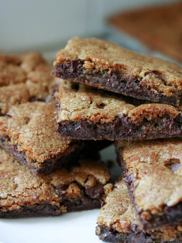Brown Butter Chocolate Chip Cookie Bars Story