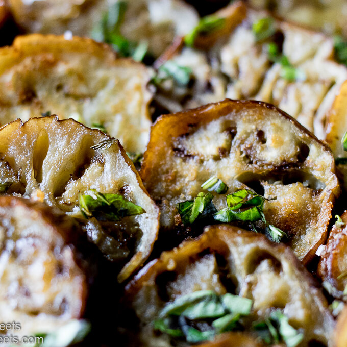 How to Roast Eggplant (OvenRoasted Eggplant Slices Recipe) Life's Little Sweets