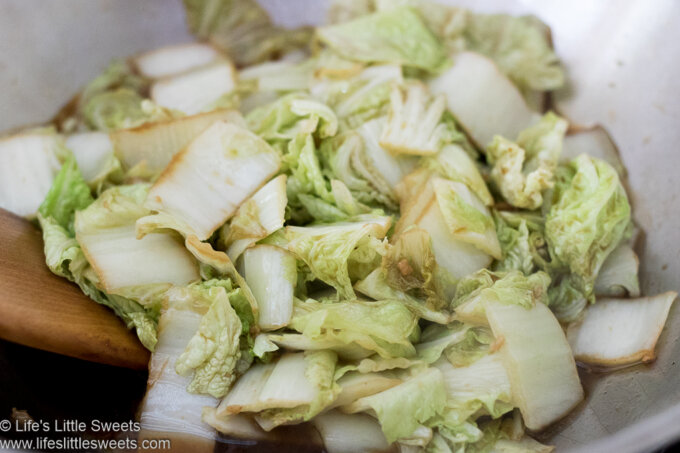 Stir-Fried Napa Cabbage