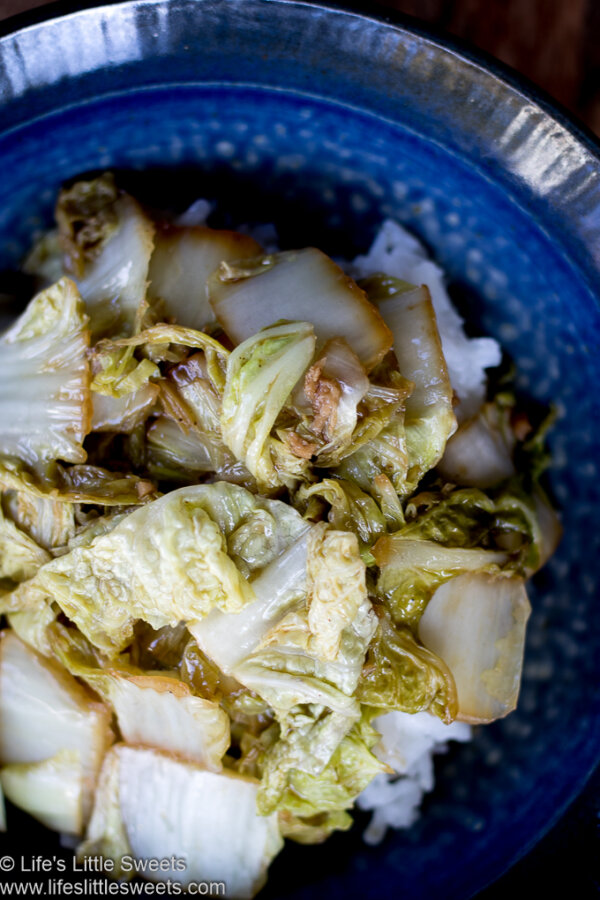 StirFried Napa Cabbage Recipe (Chinese Cabbage) Life's Little Sweets