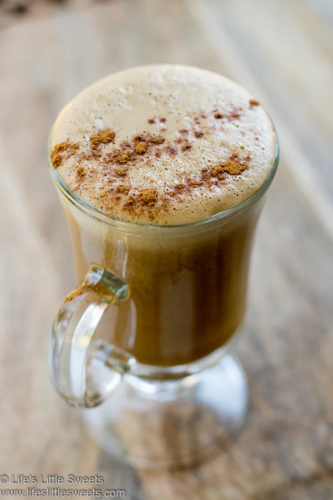 Sunflower Seed Butter Coffee  up close in mug