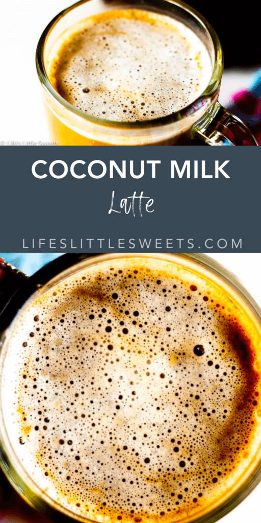 coconut milk latte