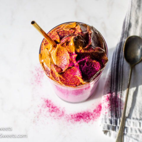 Dragon Fruit Whipped Coffee