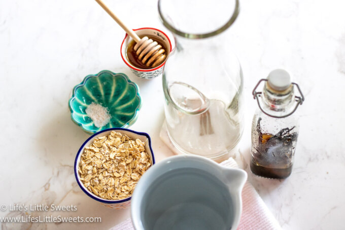 ingredients for oat milk