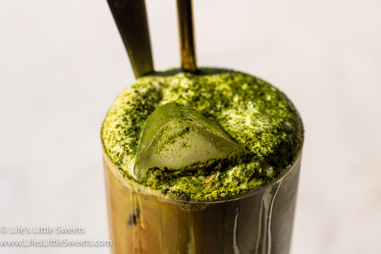 Iced Coconut Milk Matcha Latte Recipe Life's Little Sweets