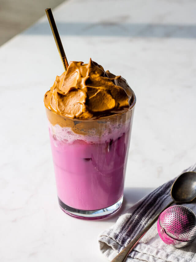 Dragon Fruit Whipped Coffee Story