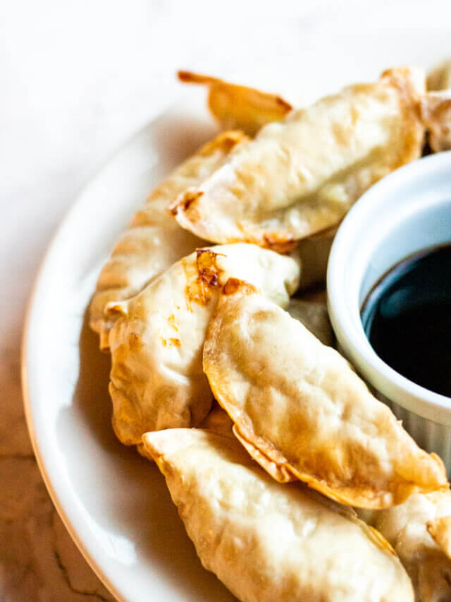 How to Air Fry Frozen Potstickers Story