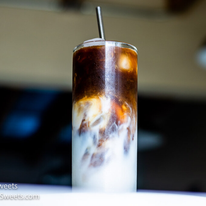 Iced Coffee with Almond Milk Life's Little Sweets