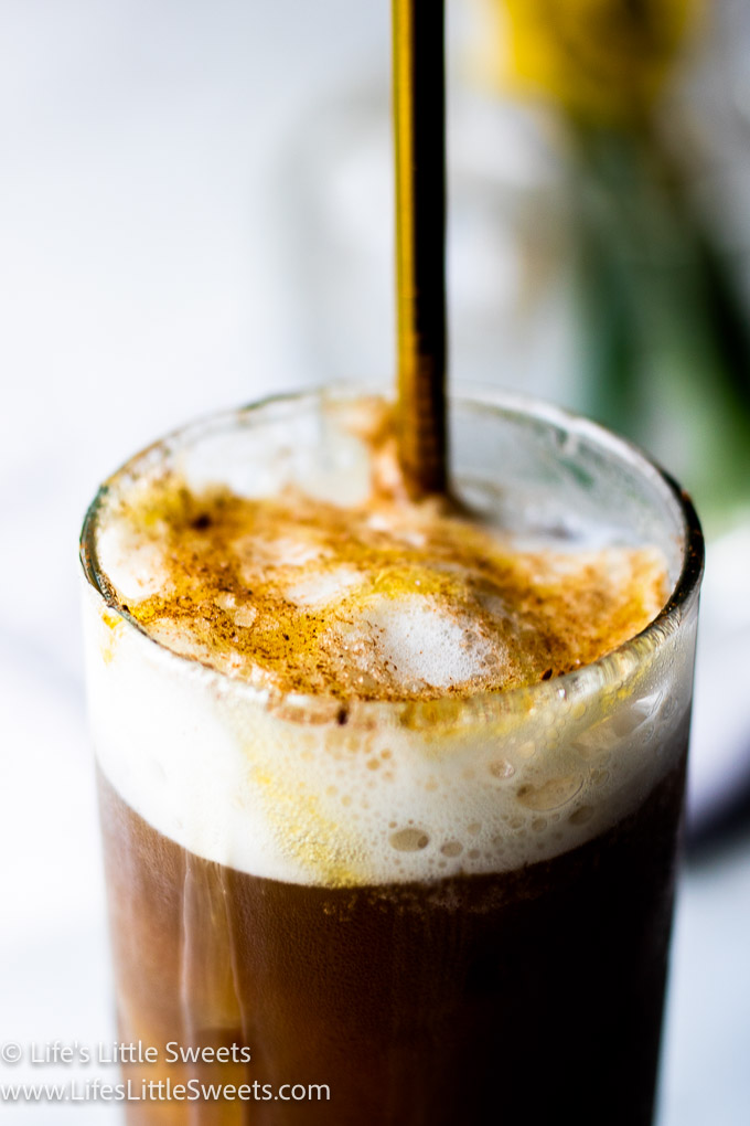 Soy Milk Iced Coffee Recipe close up