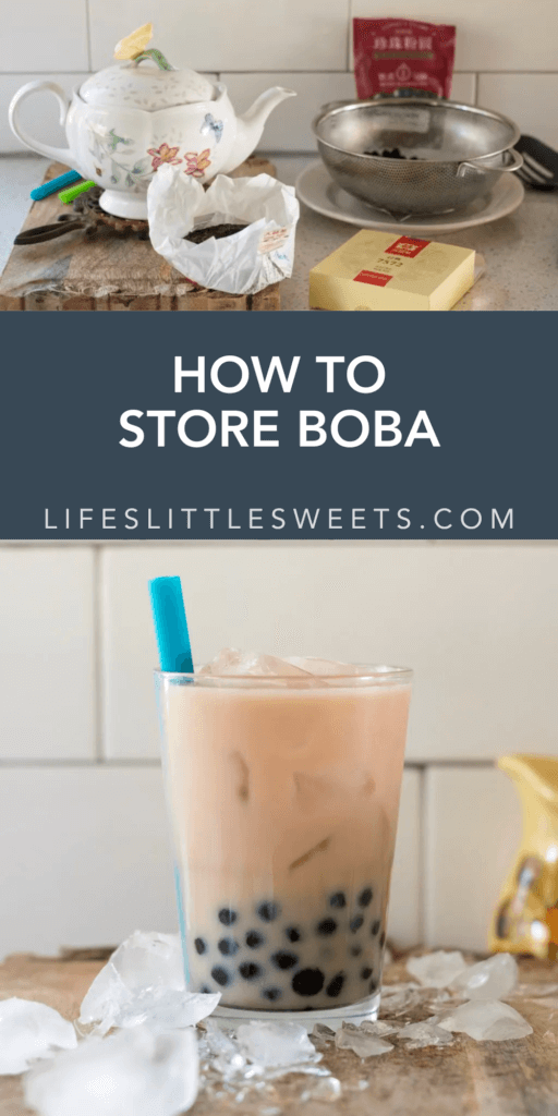 how to store boba with text overlay